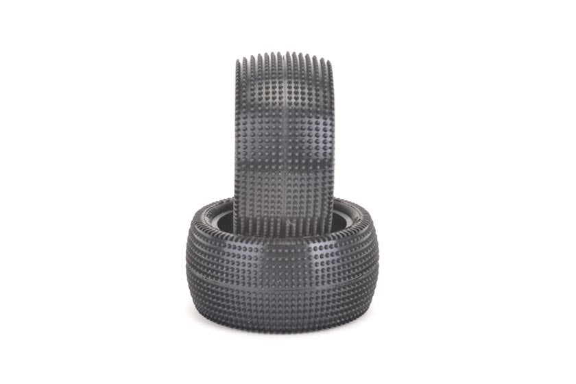 1:10 Schumacher Cactus - Rear- 2 & 4WD Reifen - Gelb (2 Stück)