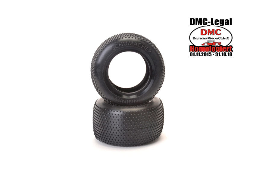 1:10 Schumacher Truck Mini Pin Reifen, gelb (2)