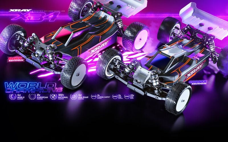 XB4C'26 - 4WD 1/10 ELECTRIC OFF-ROAD CAR - CARPET EDITION XRAY