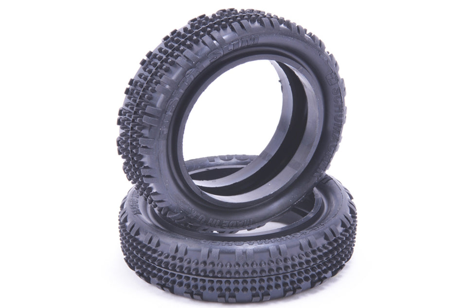 Fusion Slim - 1/10 2WD Tyres - Front - Gelb