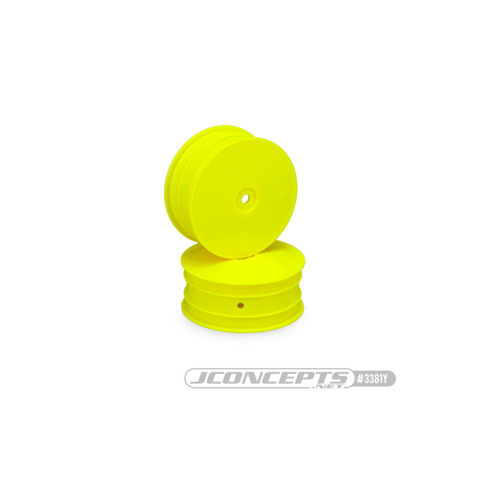 JConcepts Mono - L1 | L1R | YZ4-SF, 2.2" Front Wheel (yellow) - 4pc