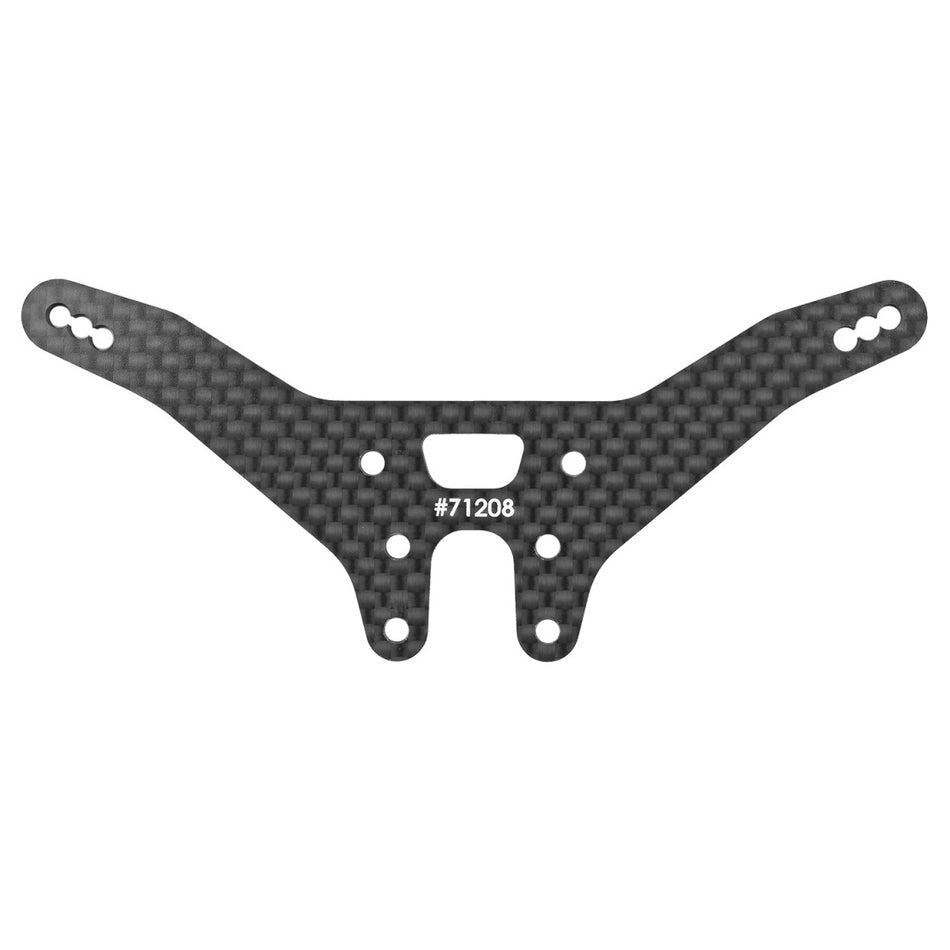 Team Associated RC10T7 Rear Shock Tower, Carbon Fiber